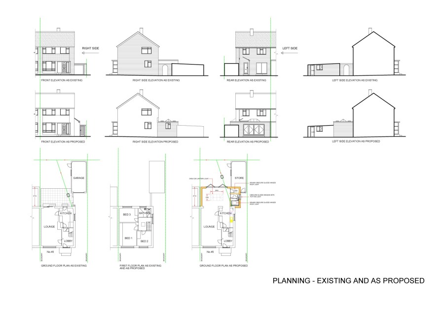 Robson Associates Architectural and Structural Design Practice Located in Windsor Berkshire - planning existing and as proposed